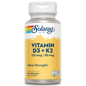 Solaray Vitamina D3 & K2 (MK7) 120 caps