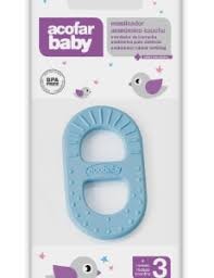 Acofar Masticador Anatómico Caucho Azul