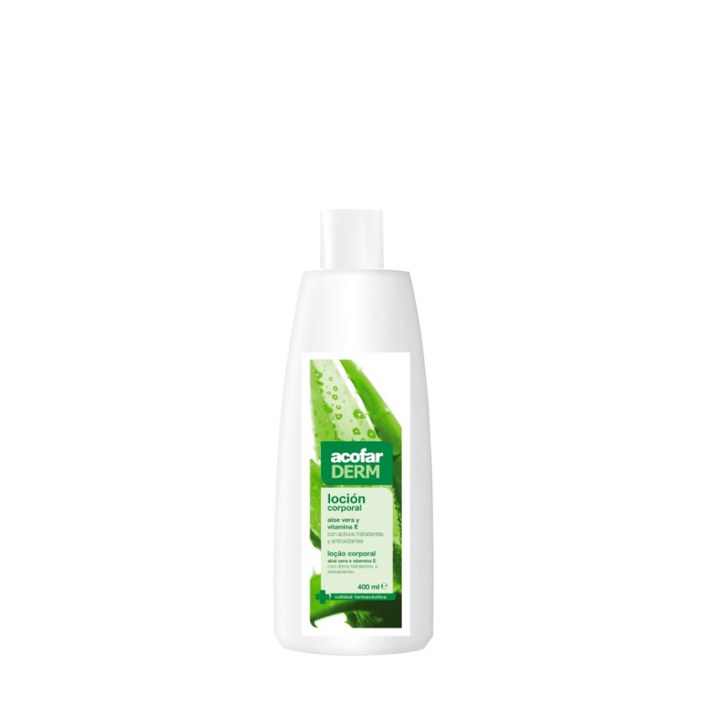 AcofarDerm Loción Corporal Aloe Vera 400ml