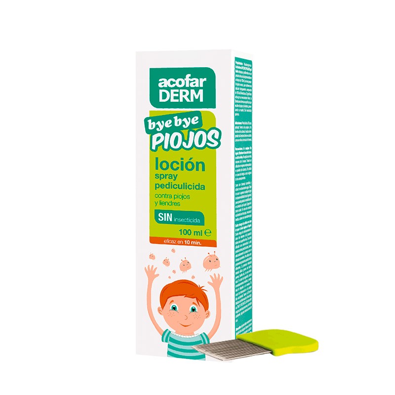 AcofarDerm Loción Spray Pediculicida 100ml