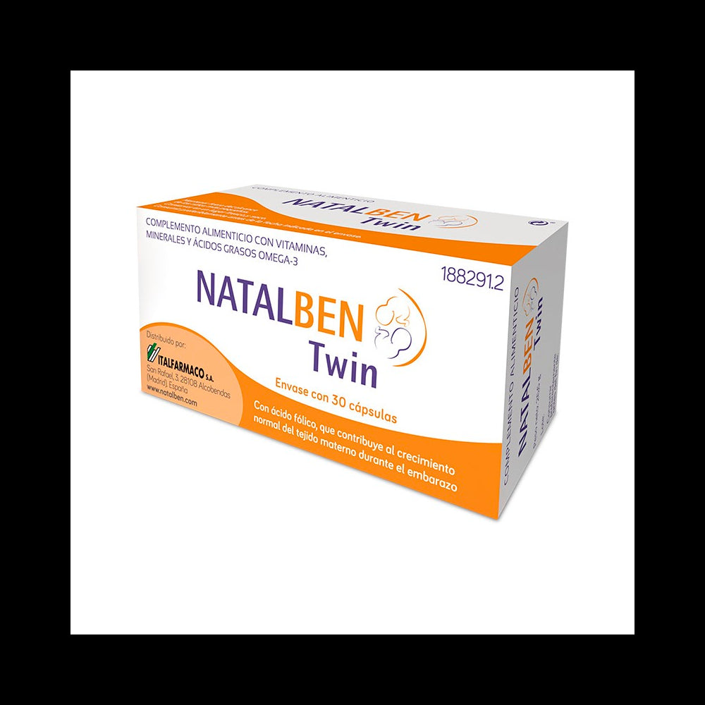 Natalben Twin | EL complemento para embarazo de GEMELOS