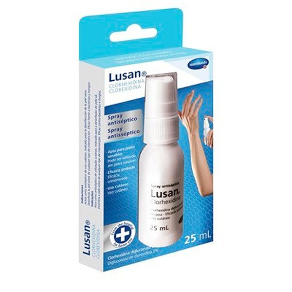 Lusan Clorhexidina Spray Antiséptico, 25ml