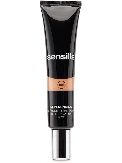 Sensilis Neverending Base De Maquillaje Antiedad 18 horas 04 Sand 30 ml
