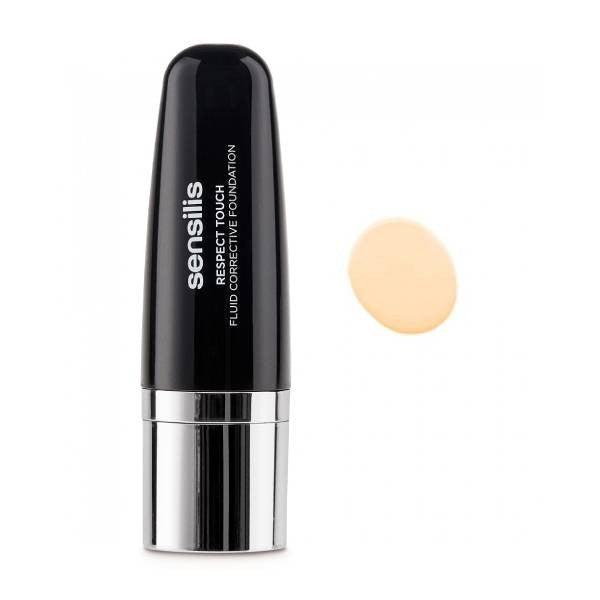 Sensilis Respect Touch Base de Maquillaje Anti-imperfecciones SPF30 01 Amande 30 ml