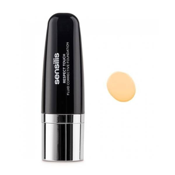 Sensilis Respect Touch Base de Maquillaje Anti-imperfecciones SPF30 02 Noix 30 ml