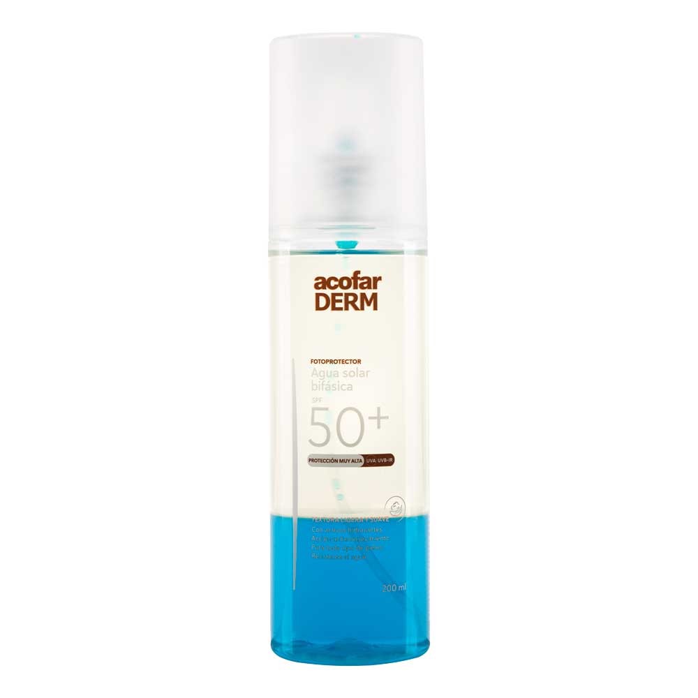 Acofar Agua Solar Bifásica SPF50+