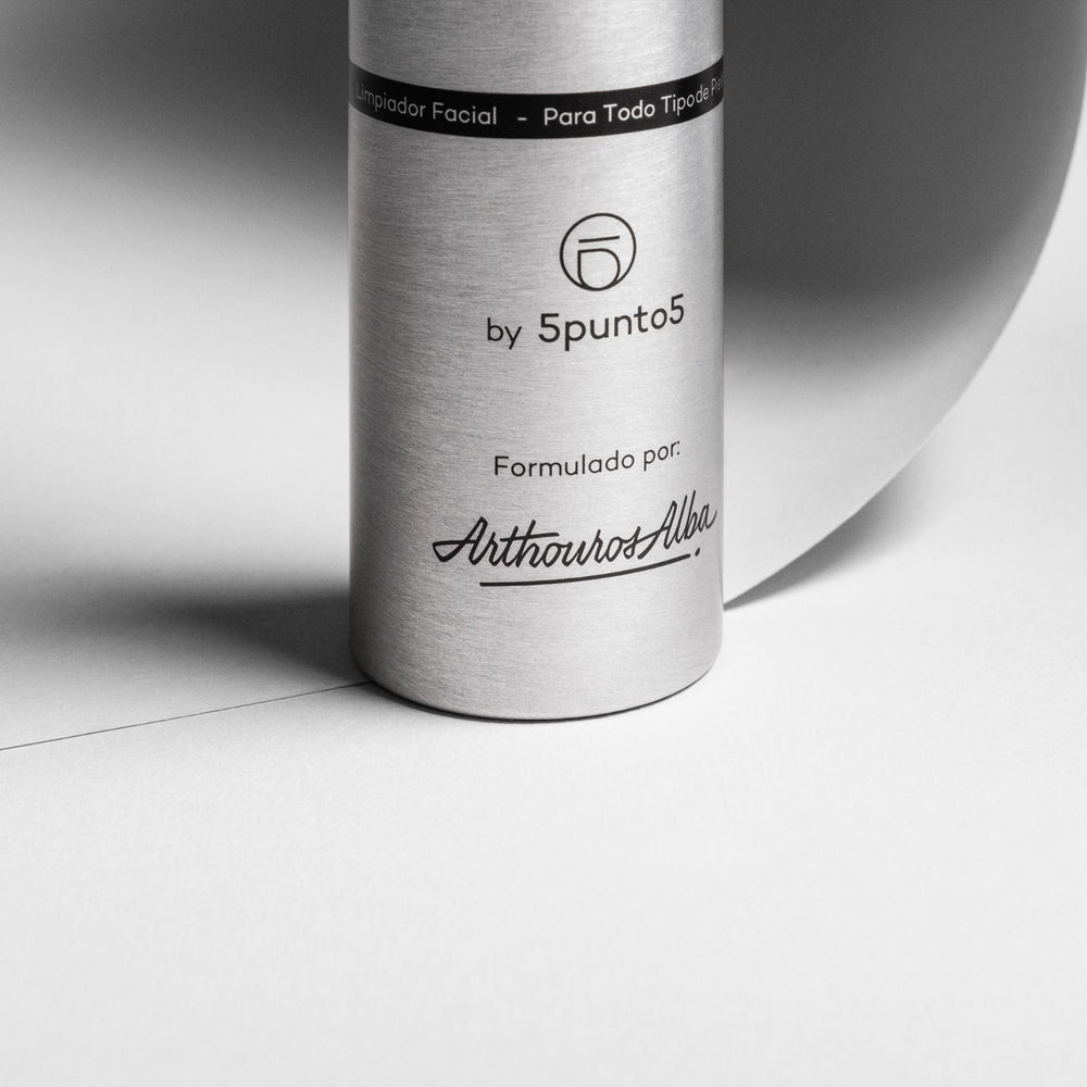5punto5 Crema Limpiadora Triple Acción formulada por Arturo Alvarez 100ml