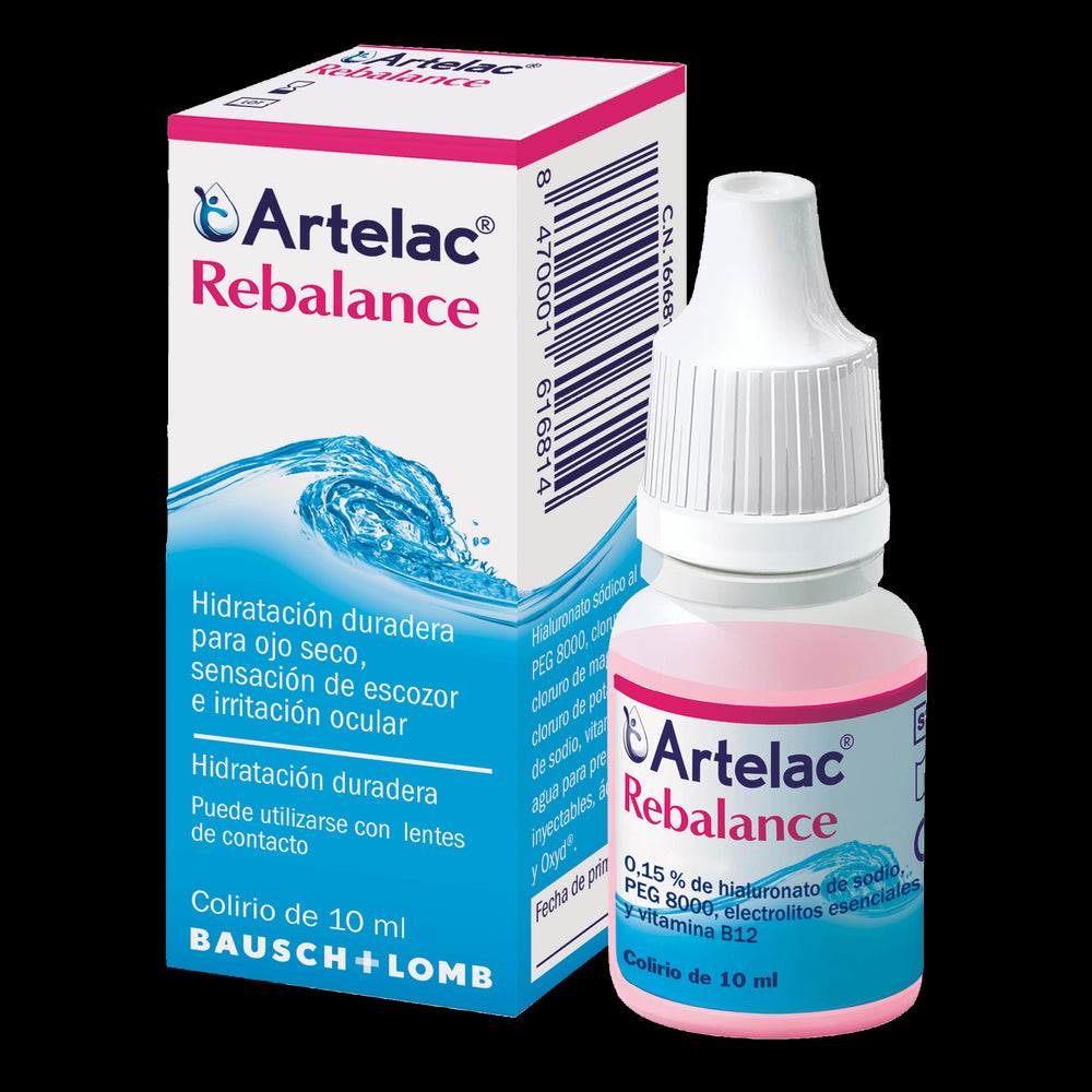 Artelac Rebalance Colirio ojo seco 10ml | Calma el picor de tus ojos