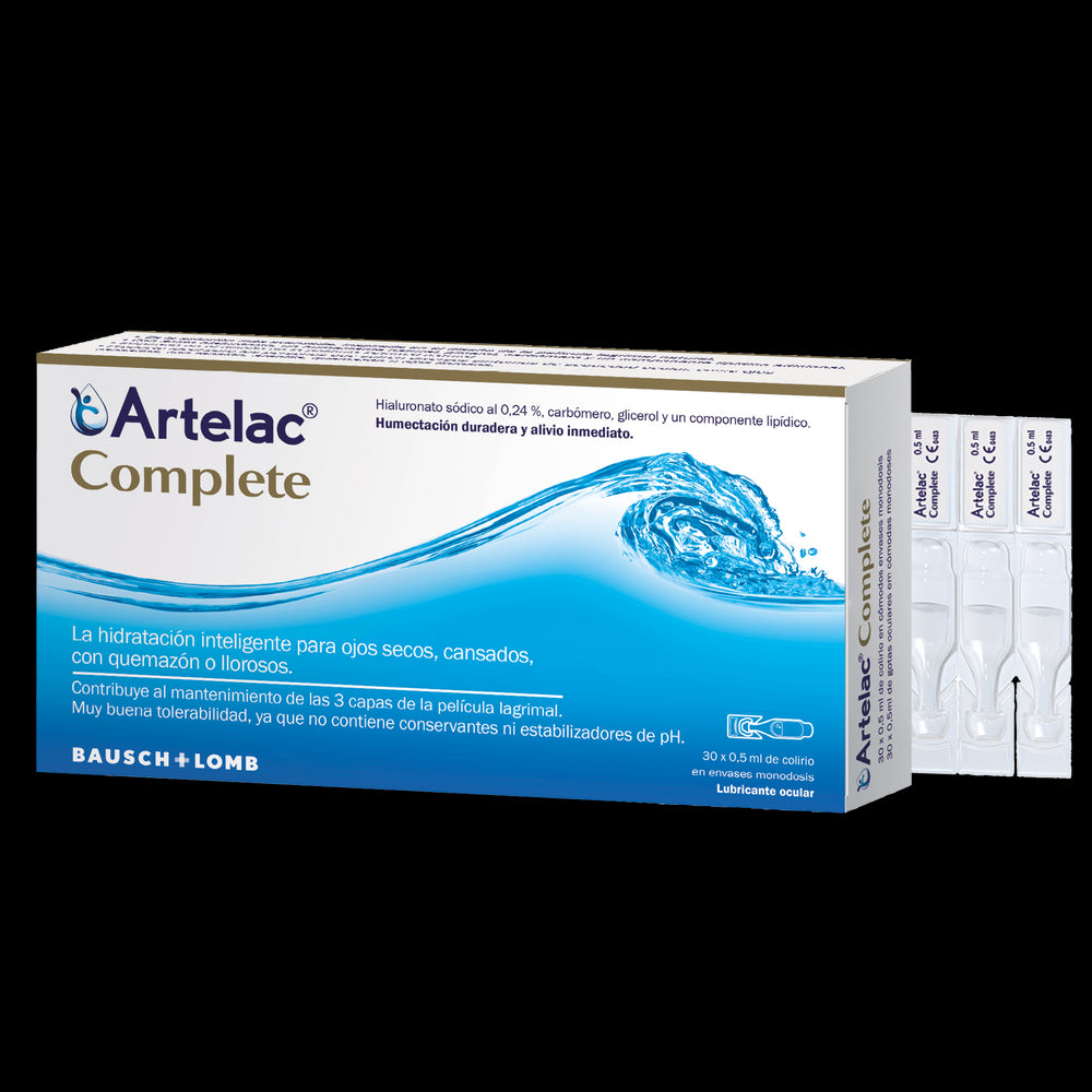 Artelac®  Complete Colirio ojo seco 30 Monodosis | Sin conservantes
