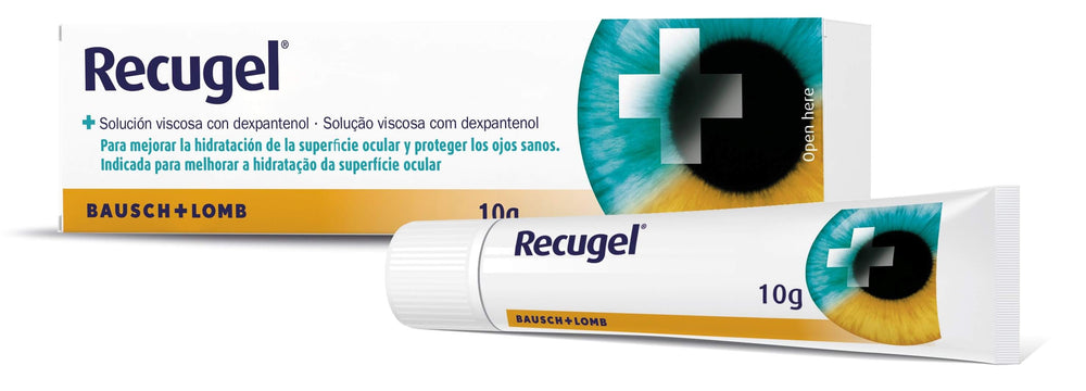 Recugel Lubricante ojo seco | Protege tus ojos desde el principio