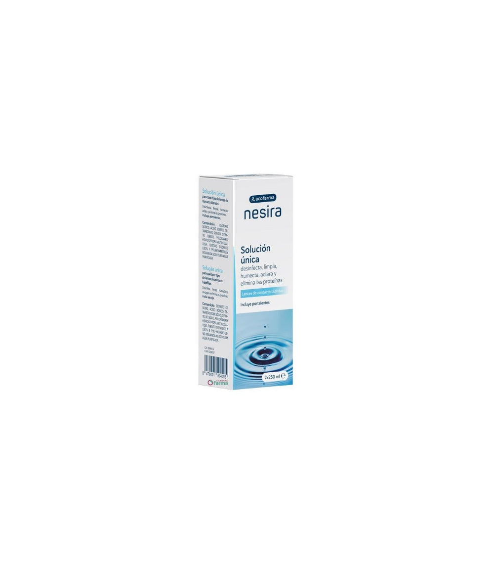 Liquido de Lentillas Solucion UNICA 2 x 250 ml