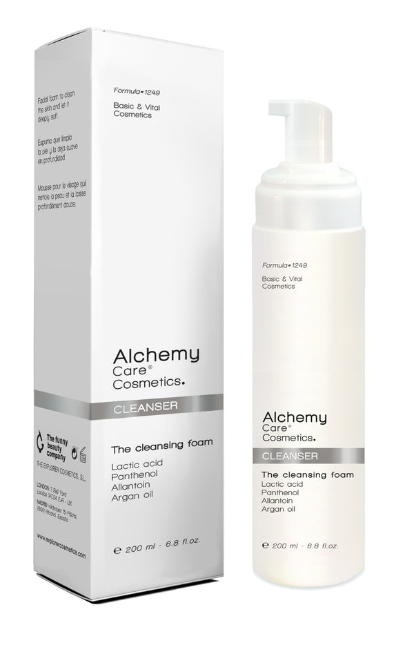 Alchemy Care Cosmetics White Mousse Cleansing Foam Limpiador 200 ml