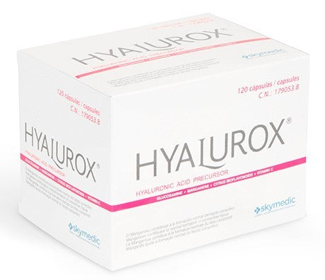 Hyalurox | Reactiva el ácido hialurónico de piel y articulaciones 120 caps