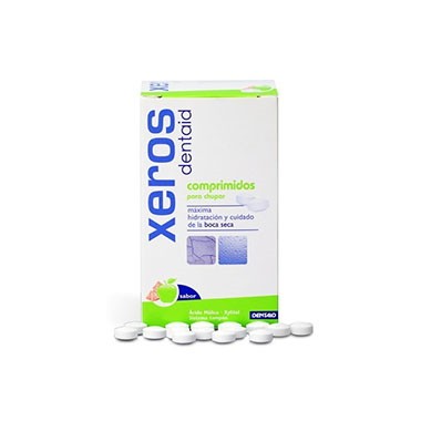 Xerosdentaid 90 Comprimidos para Boca Seca - Sabor Manzana