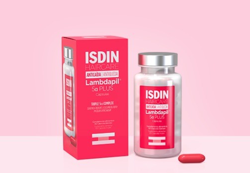 Isdin Lambdapil Anticaída 5α Plus 60 cápsulas