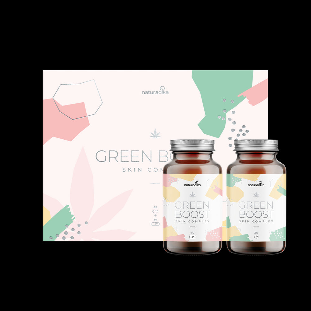 Naturadika Green Boost Skin Complex 30 cápsulas + 30 perlas