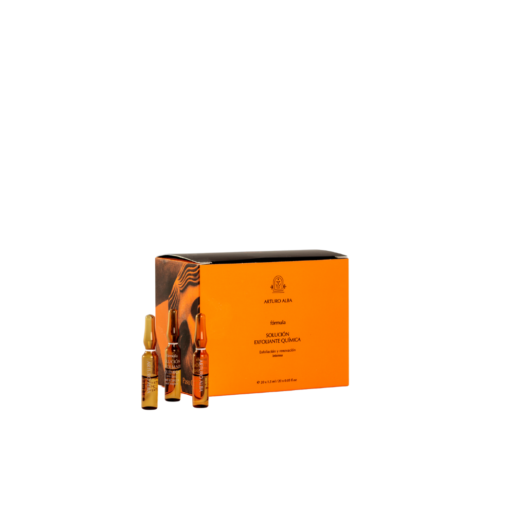 Arturo Alba Solución Exfoliante Química 20 ampollas
