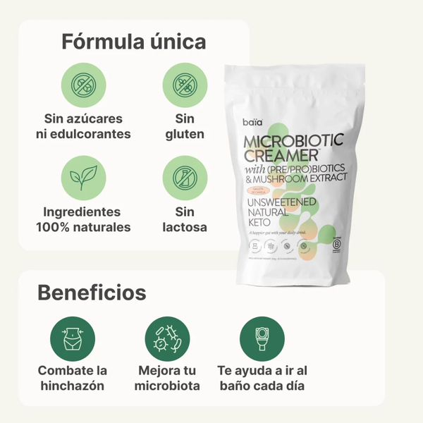 BAIA Microbiotic Creamer Galleta de canela 300 g