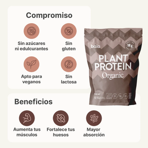BAIA Plant Protein Organic Cacao 750 g