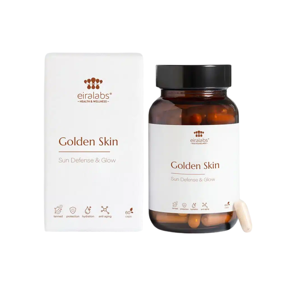 Eiralabs Golden Skin Sun Defense & Glow 60 cápsulas 8436607800637