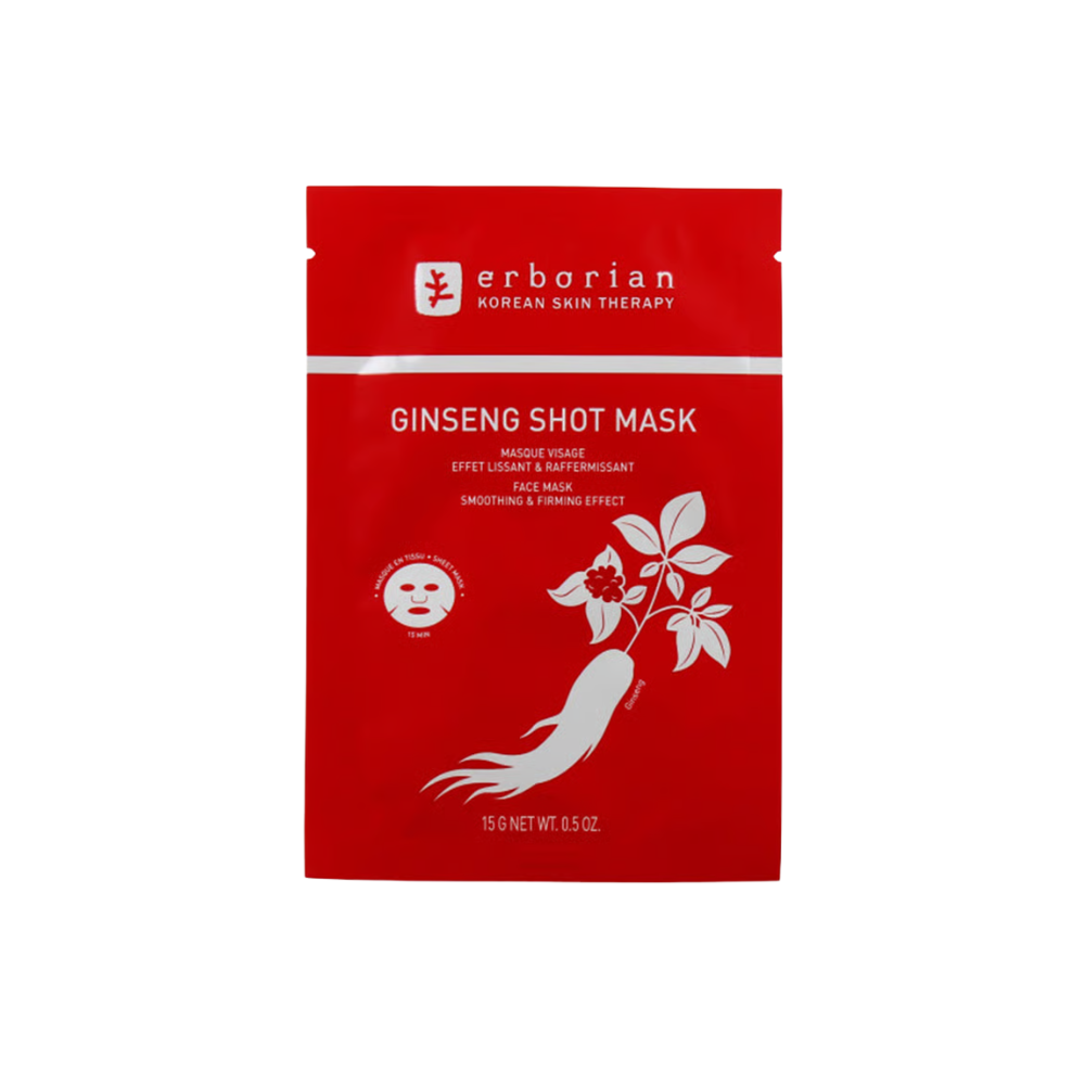 Erborian Korean Skin Therapy Ginseng Shot Mascarilla 1 ud