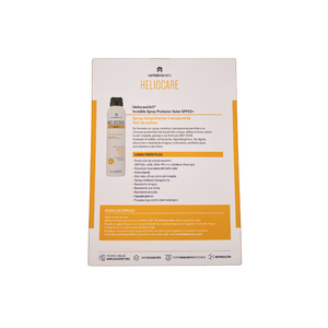 Heliocare 360º Pack Invisible Spray Protector solar SPF50+ 2x200 ml