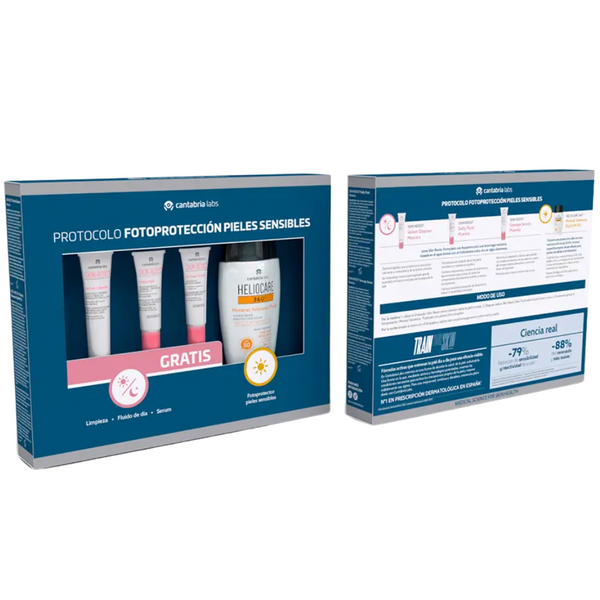 Heliocare 360° + Skin Resist Pack Protocolo Fotoprotección Pieles Sensibles