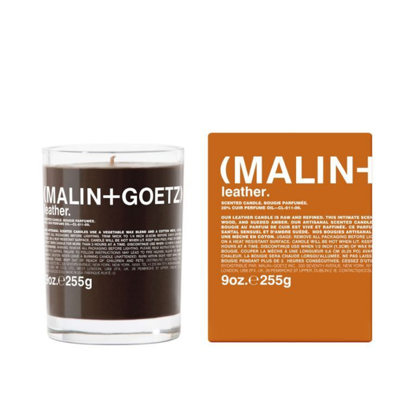 Malin+Goetz Leather Candle