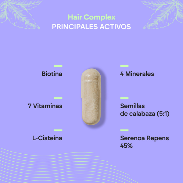Nutralie Hair Complex + Biotina e L-Cisteína Vitaminas Capilar 90 cápsulas