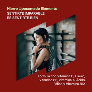 Nutralie Hierro Liposomado 30 mg + B6 + B12 Cansancio y Fatiga 60 cápsulas