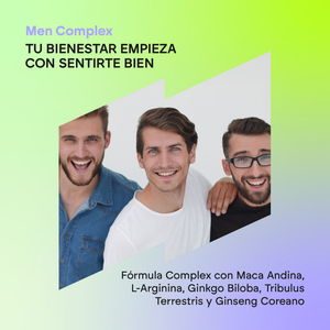 Nutralie Men Complex con Zinc y Maca Energizante 90 cápsulas