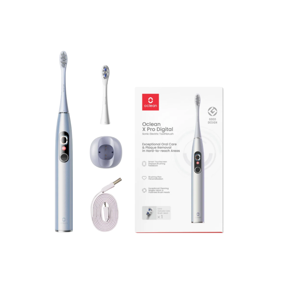 Oclean X Pro Digital Cepillo de Dientes Eléctrico Sónico Plata