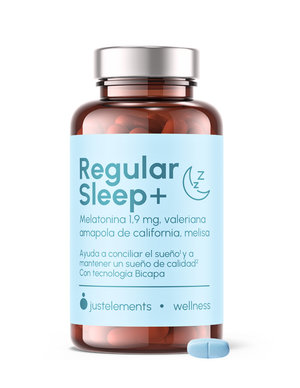 Melatonina 1,9 mg Regular Sleep+ Just Elements Wellness 90 comprimidos