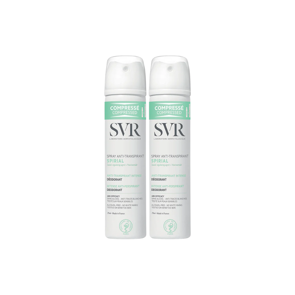SVR Spirial Spray Antitranspirante 2 x 75 ml 3401326466285