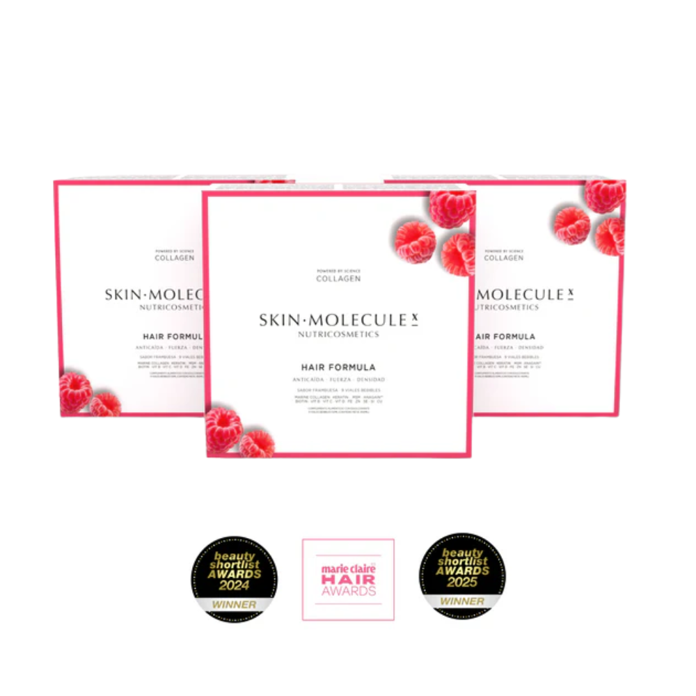 Skin Molecule X Hair Formula: Plan 27 Días para un Cabello Saludable y Fuerte con Fórmula Efectiva y Completa