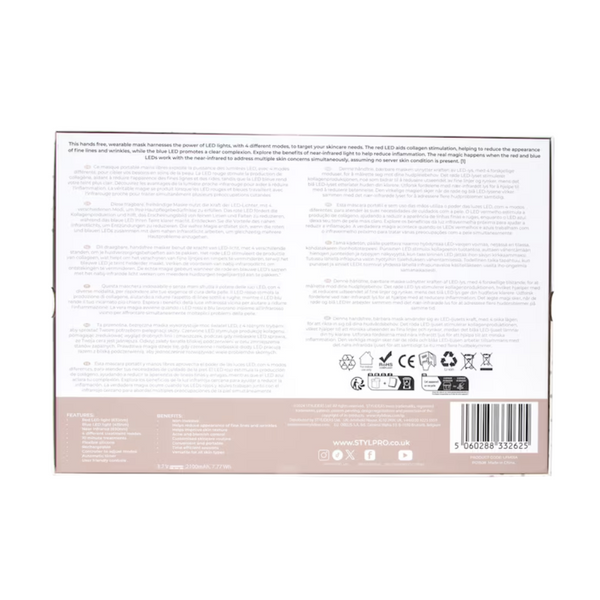 Stylpro Wavelength Led Face Mask Máscara Facial