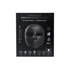 Unicskin Unicled 5.0 Centurion Korean Mask Mascarilla LED negra 8436593271169