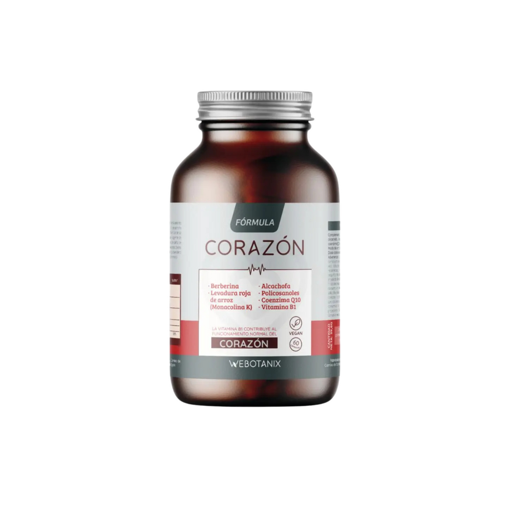 WeBotanix Fórmula Corazón 60 Cápsulas 8437022223476