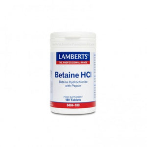 Lamberts Betaína HCL 324 mg 180 tabs