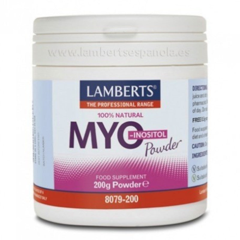 Lamberts Myoinositol Polvo 100% Natural 200 gr
