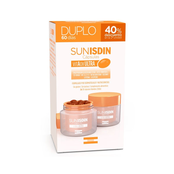 Duplo SunISDIN Cápsulas para el Sol 30 + 30 cápsulas