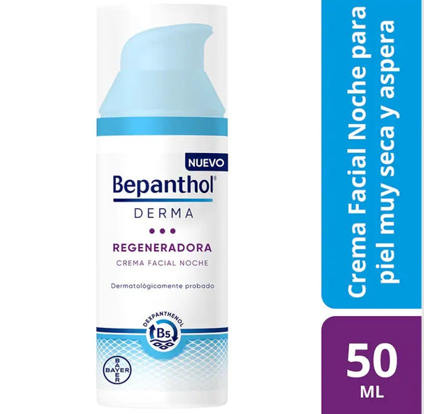 Bepanthol Derma Crema Facial Noche Regeneradora 50 ml
