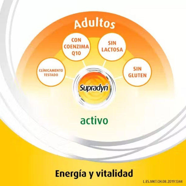 Supradyn Energy 30 comprimidos efervescentes