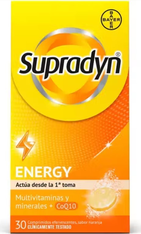 Supradyn Energy 30 comprimidos efervescentes