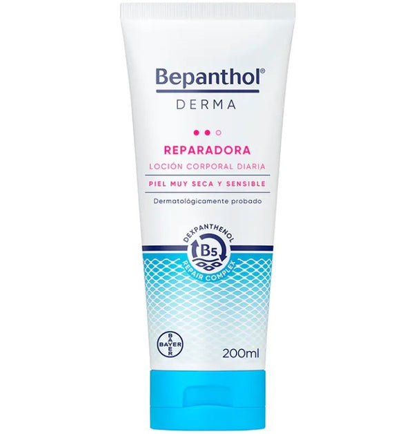 Pack Bepanthol Derma Loción Corporal Diaria Reparadora 2 x 200 ml (50% gratis)