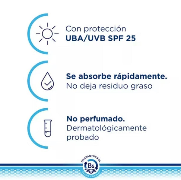 Pack Bepanthol Derma Crema Facial Nutritiva Diaria SPF 25 50 ml + Regalo Limpiador 200 ml