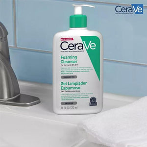Cerave Gel Limpiador Espumoso 473 ml