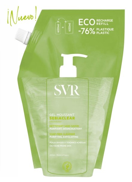 SVR Sebiaclear Gel Moussant Eco-Pack 400 ml