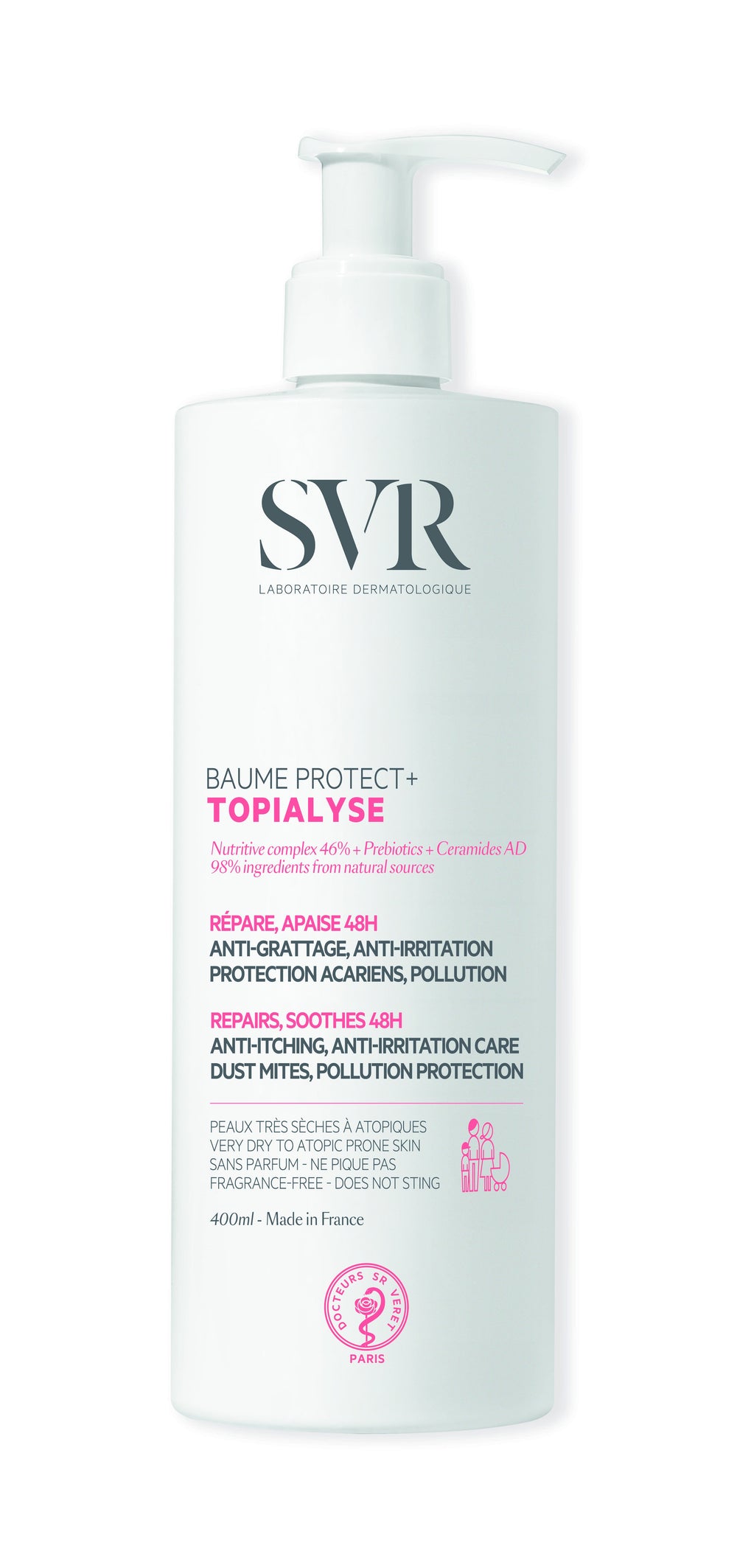 Duplo SVR Topialyse Baume Protect+ 400 ml