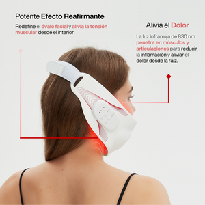 Lifting Facial Reafirmante y Alivio del Dolor - LED Infrarroja 830nm